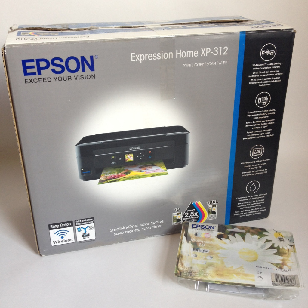 BRAND NEW Epson Printer, Copier, Scanner & Ink Cartridges Expression