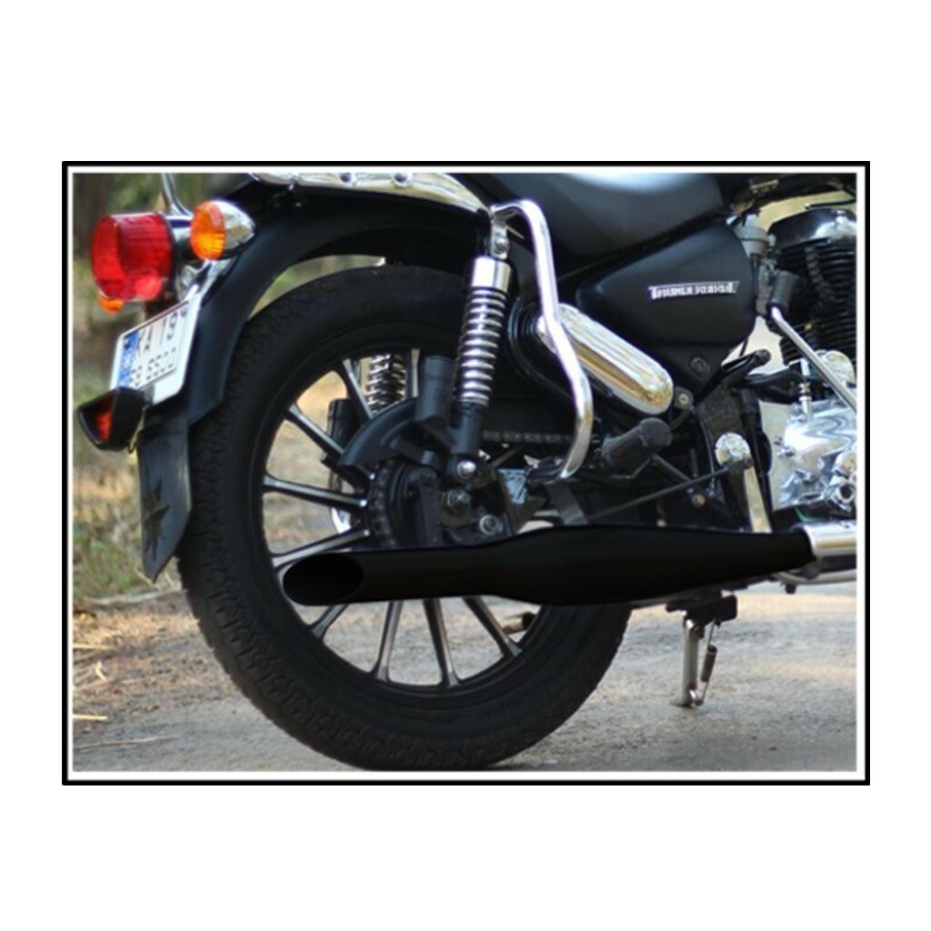 Red Rooster Exhaust Silencer for Royal Enfield Bullet Thunderbird 350 cc 