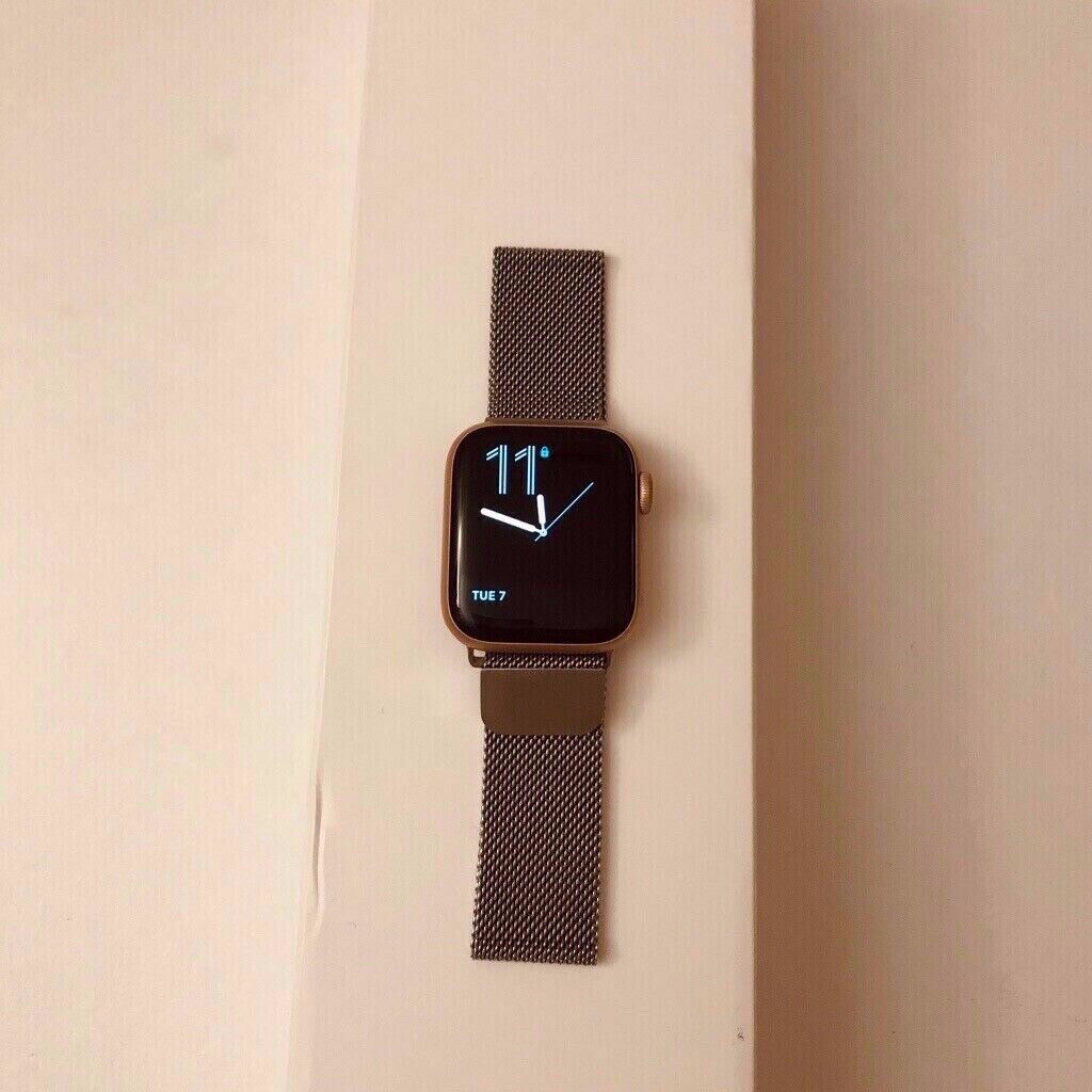 apple watch 4 rose gold cellular