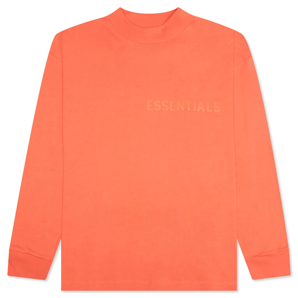 トップス FOG Essentials LONG SLEEVE SHIRT Size XS Fear of God Essentials Long Sleeve Shirt in Light Heather
