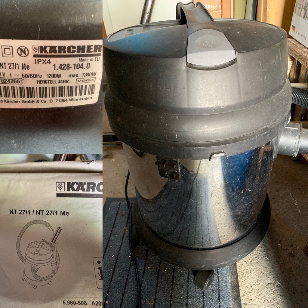 KARCHER NT 27/1 Wet and Dry Vacuum Hoover in Barry, Vale of