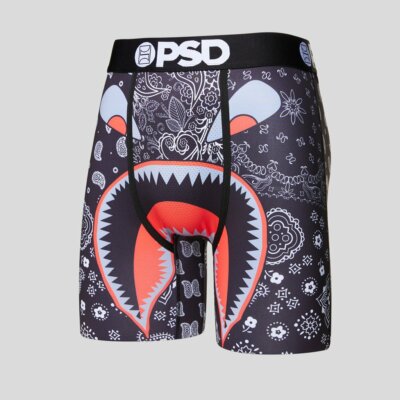 PSD Mens Boxer Briefs Warface Black Bandana Size XL (40'' to 42'')