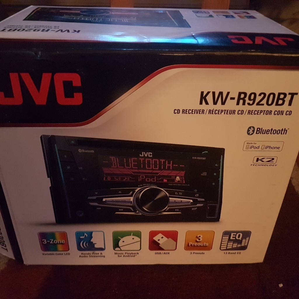 Jvc bluetooth car cd player in Oakwood, Derbyshire Gumtree