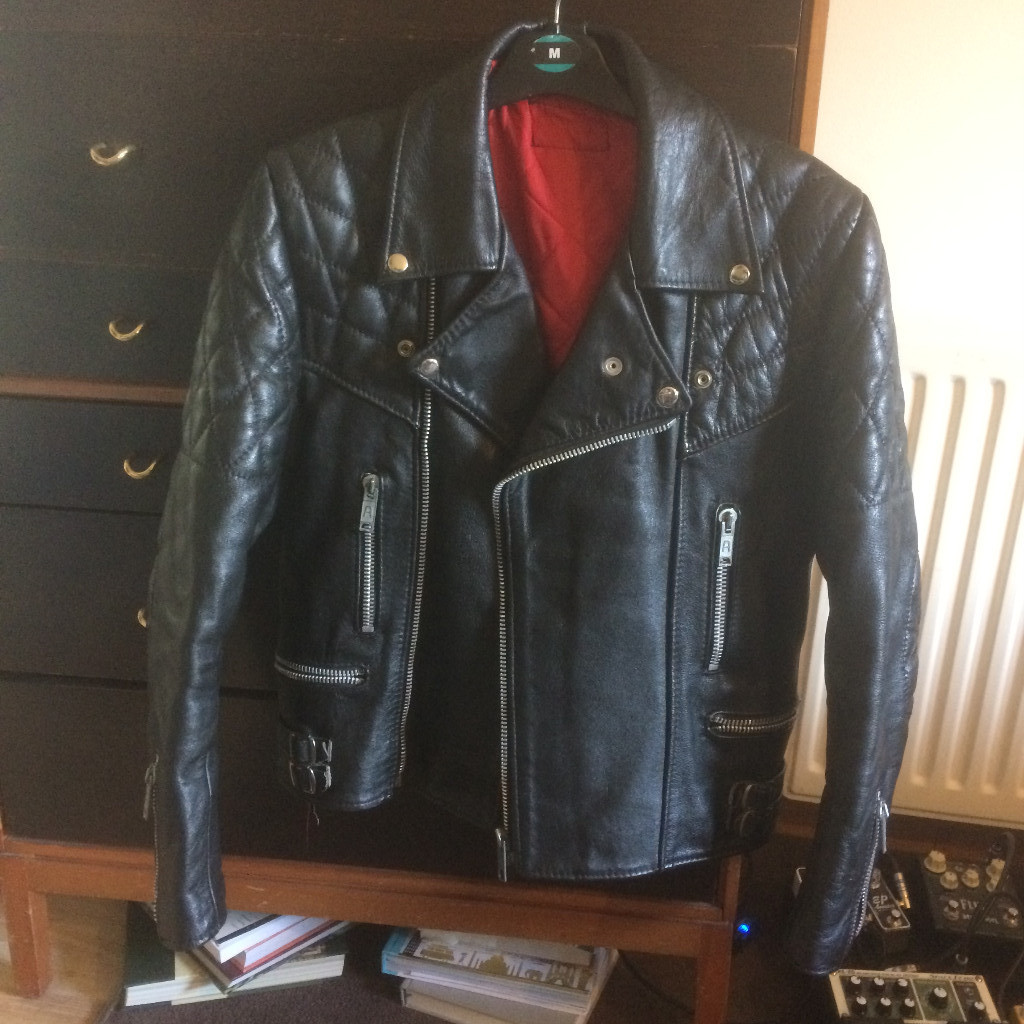 Superb leather biker jacket, (Lewis leathers Lightning/Monza) in