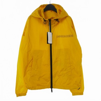 Dsquared Dsquared2 22Aw Globetrotter Windbreaker Nylon Zip Up Hoodie Jacket