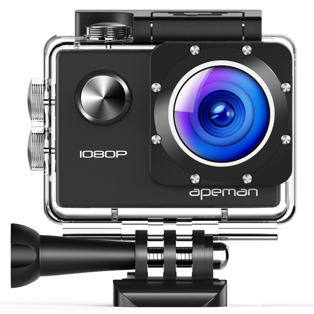 Like new Sports Action Camera Apeman 1080P HD 12MP Waterproof Cam