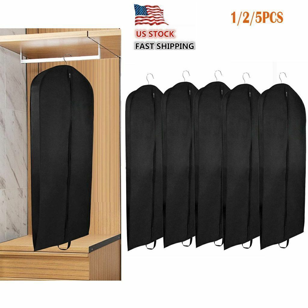 Large Travel Garment Bag Suit Cover Dress Storage Foldable C