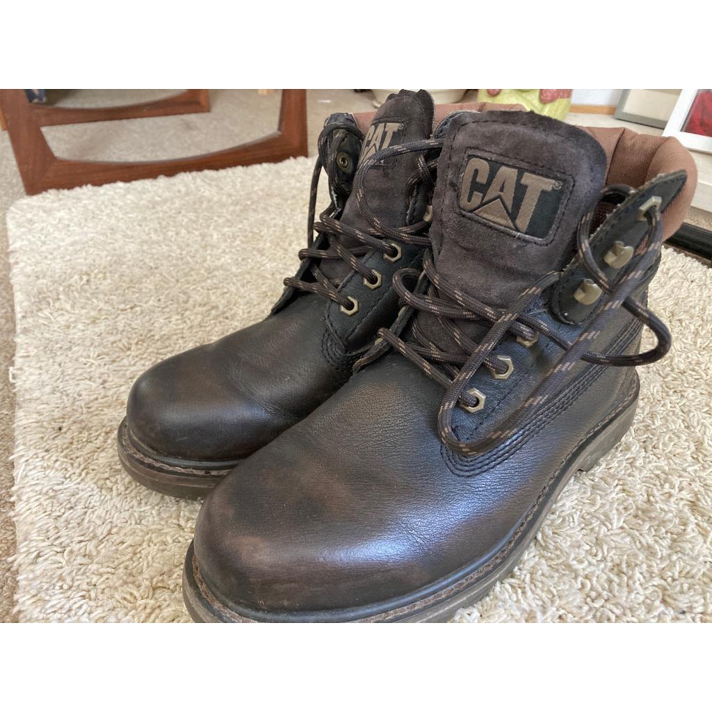 caterpillar boots 8