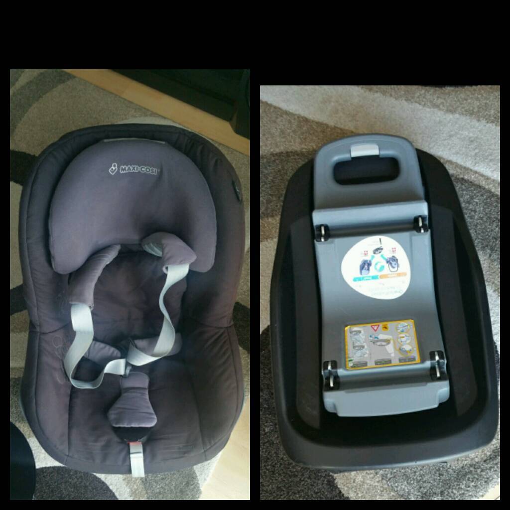 Maxi cosi pearl car seat and its compatible familyfix isofix base | in ...