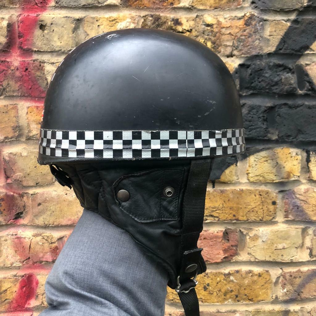 Davida pudding basin motorcycle helmet 
