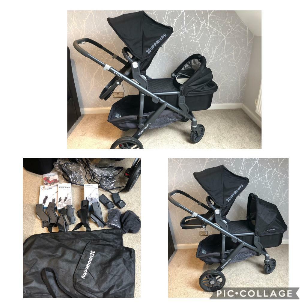 Uppa Baby vista pram pushchair travel double / single travel system