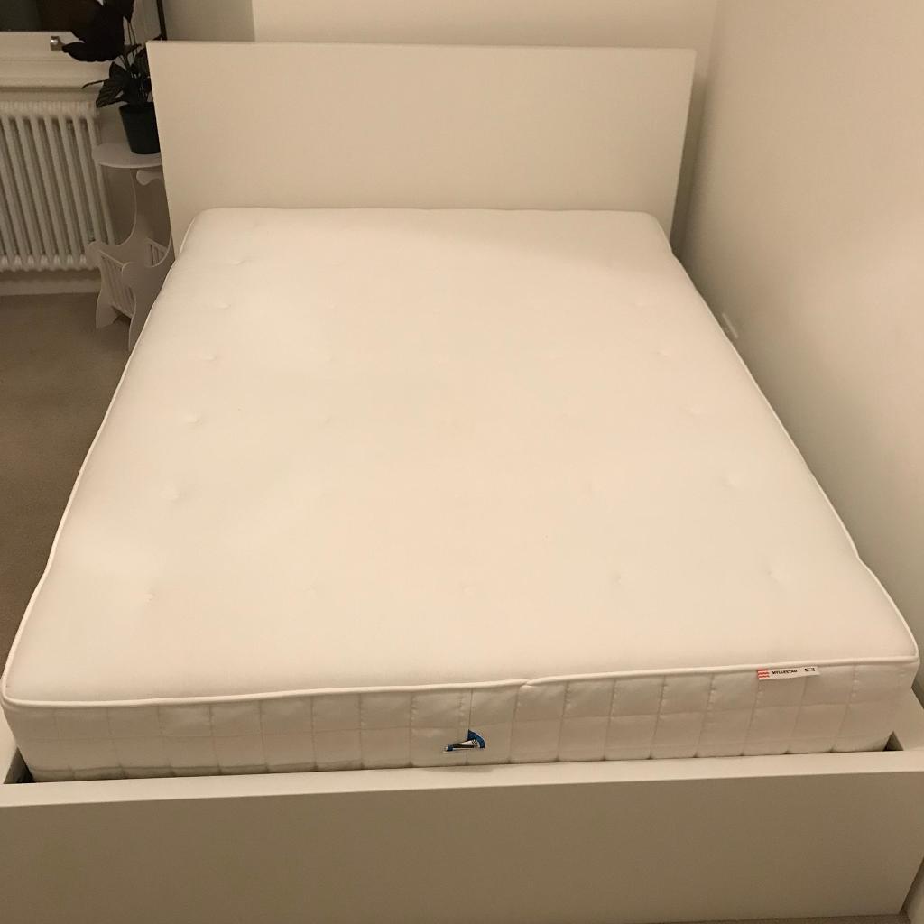 IKEA double bed + mattress (barely used ) in Battersea, London Gumtree