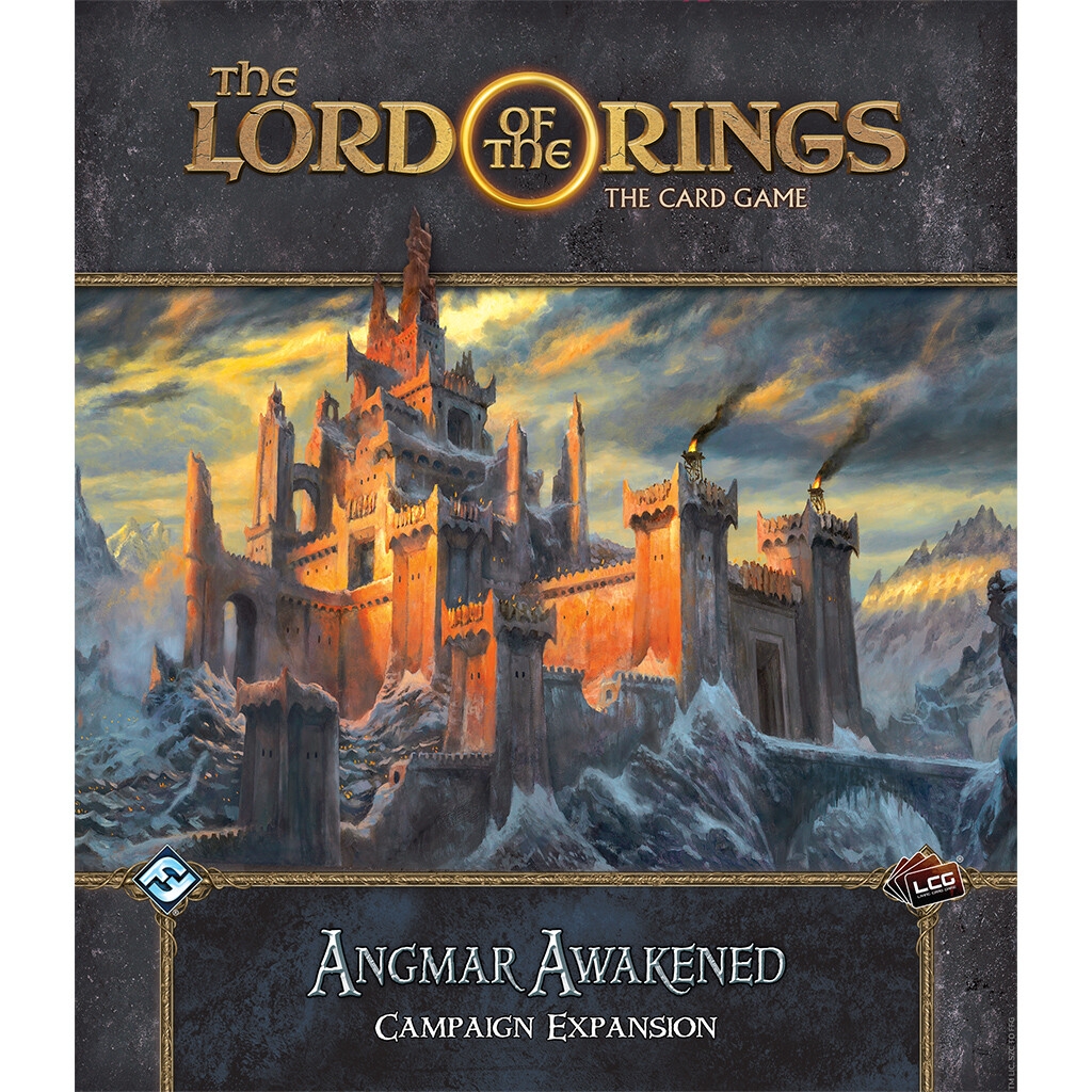 Расширение кампании Angmar Awakened Board Game LOTR Lord of the Rings LCG FFG NIB