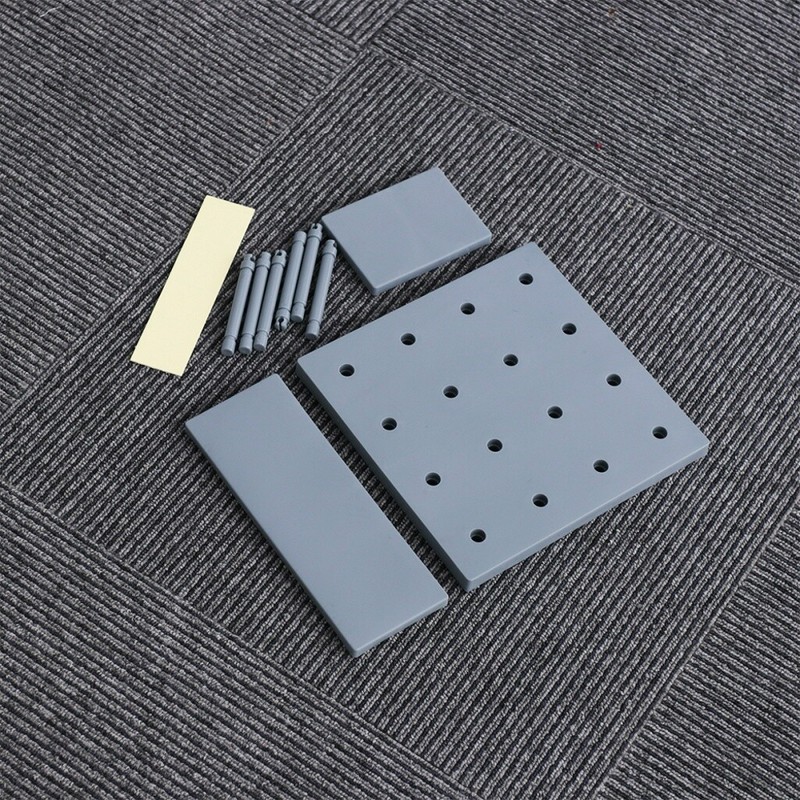 Pegboard Plastic Tough Wandmontage Aufbewahrungssystem Rack für Küche