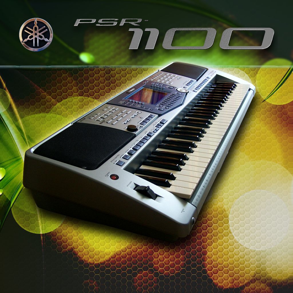 [refurbished] Yamaha PSR-1100 keyboard + USB drive + stand + manual + USB  stick ***