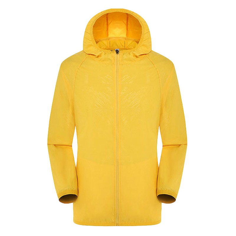 Men Plus Women Casual Jackets Windproof Ultra-Light Rainproof Windbreaker Coats