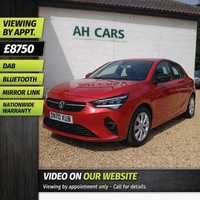 2020 Vauxhall Corsa 1.2 SE 5dr HATCHBACK Petrol Manual