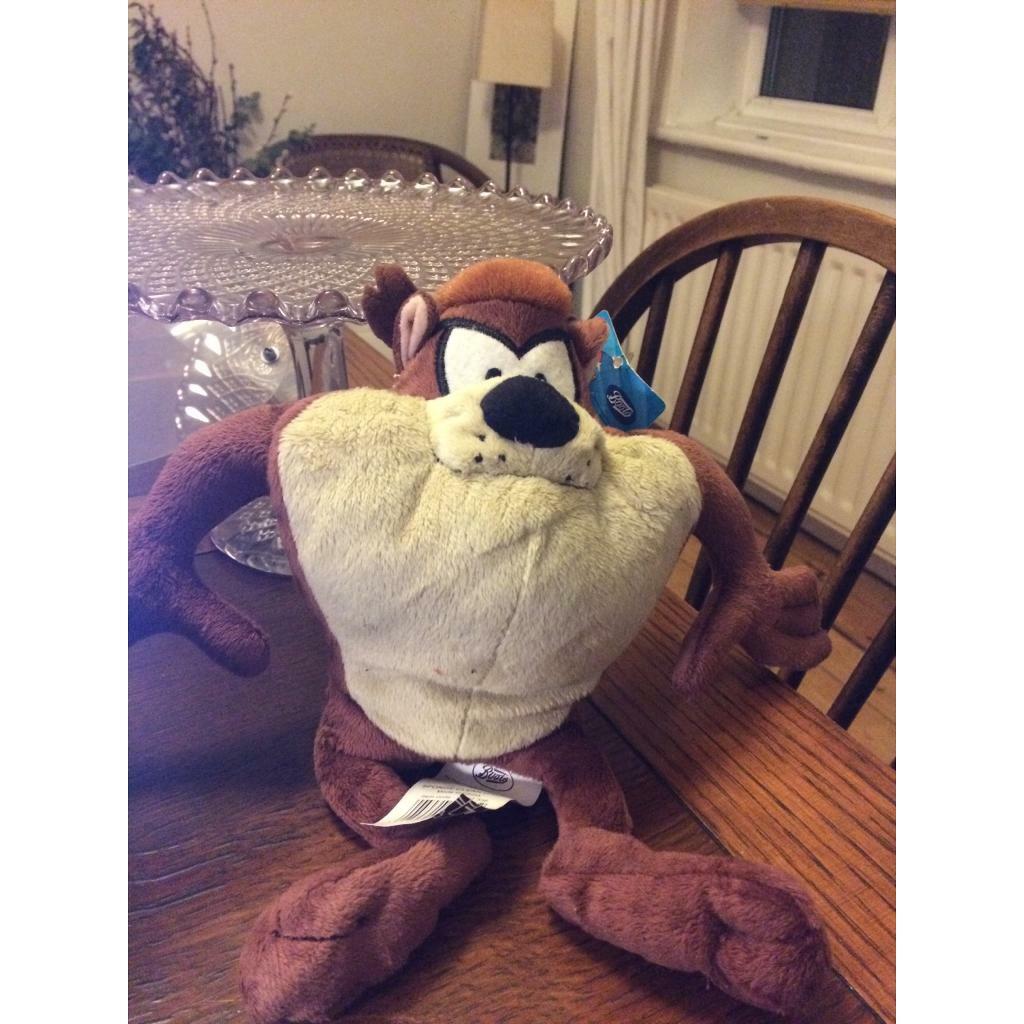 Looney Tunes Boots Chemist Tasmanian devil soft toy | in Newcastle