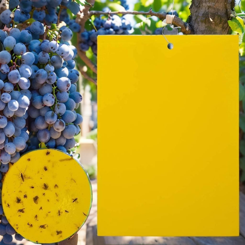 10 Pack Sticky Trap, Both-Sided Yellow Sticky Traps,15X20Cm, Fruit Fly Trap Indo