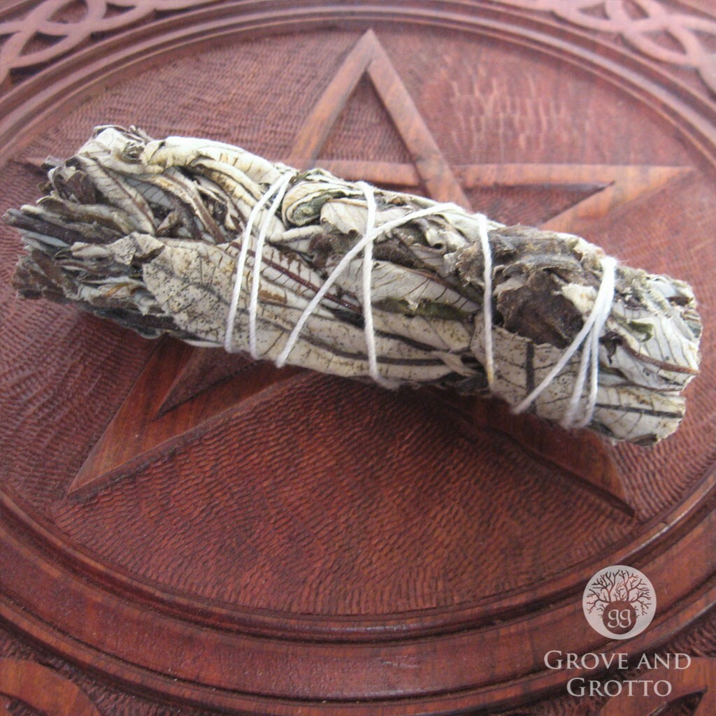 Yerba Santa Herb Bundle (4 Inches) Wildcrafted Herbal Smoke Cleansing Wand