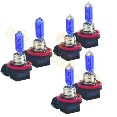 100W XENON BULBS FOR Volvo S80 DIP MAIN BEAM AND FOG LIGHT H11 H9 H8 2006-12