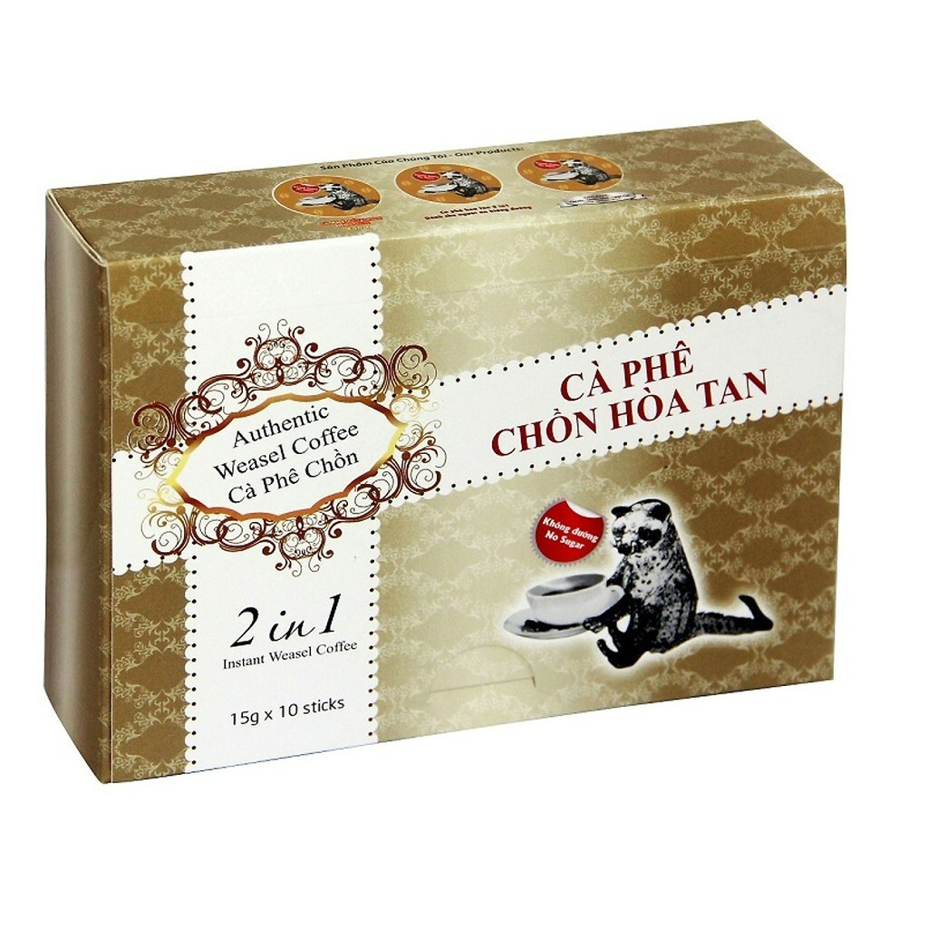G20 Vietnamese Instant Weasel Coffee 10 Sticks x 15G for