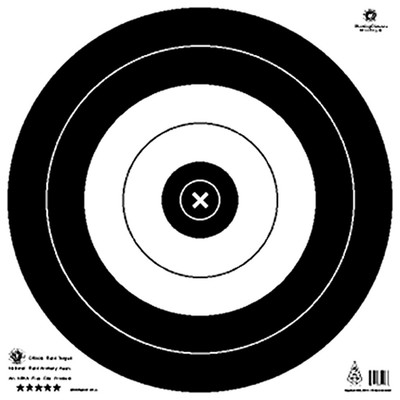 Maple Leaf Target Face NFAA Field 20 CM 25 Pack