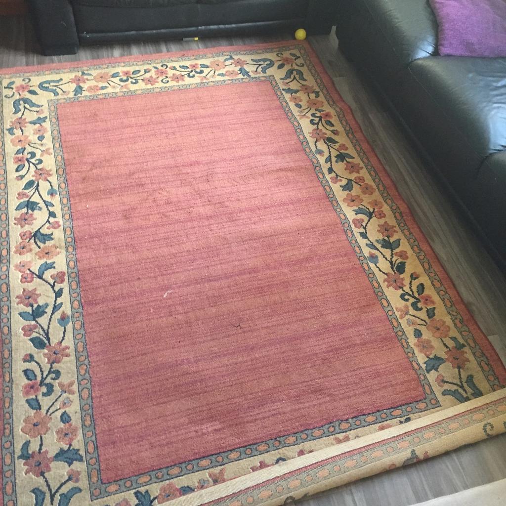 Living room apricot rug carpet in Edinburgh Gumtree
