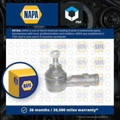 Tie / Track Rod End fits CITROEN DISPATCH 1.9D Left or Right 95 to 03 Joint NAPA