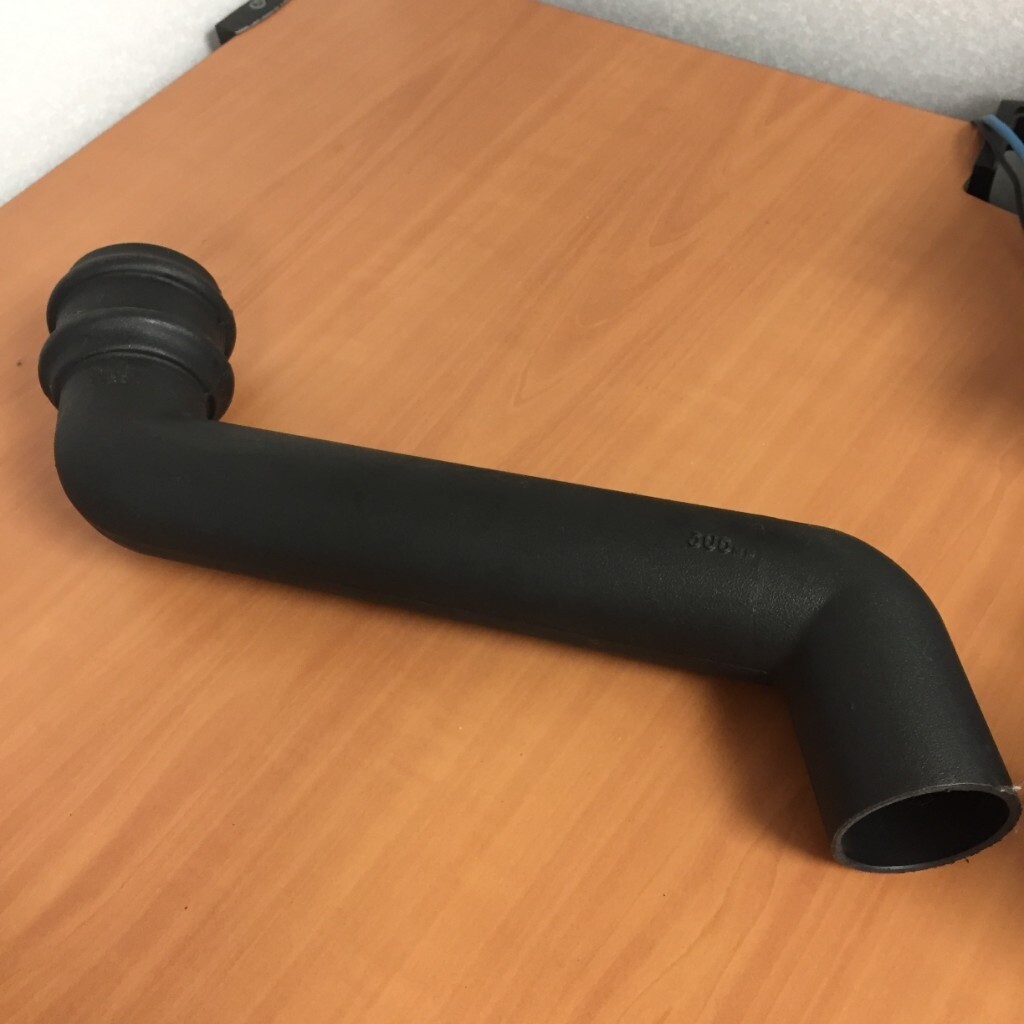 PVCU 68mm Pipe Offset 305mm Projection (Brett Martin; Black CastIron