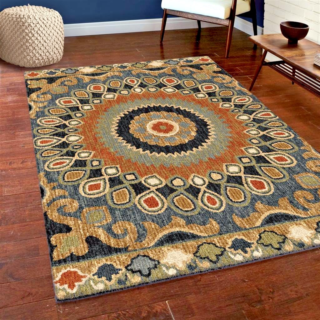 RUGS AREA RUGS 8x10 RUG CARPETS MODERN LARGE COLORFUL BIG COOL PLUSH