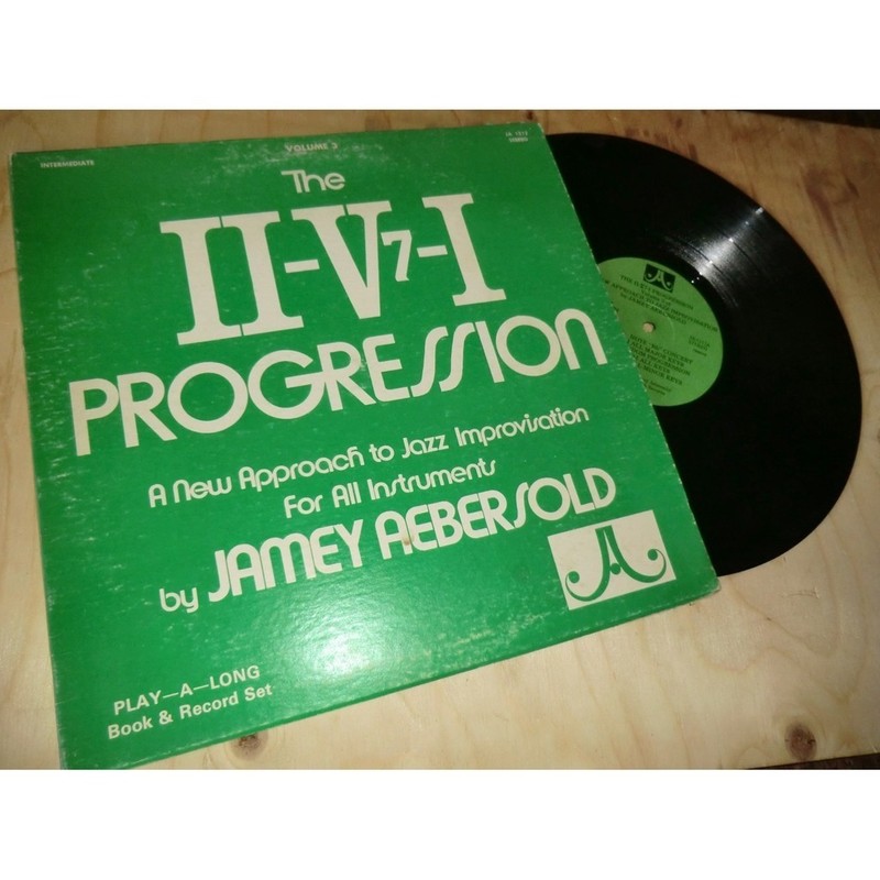 Amey Aebersold Ii-V7-I Progression New Approach To Jazz Improvisation Vol 3 Lp