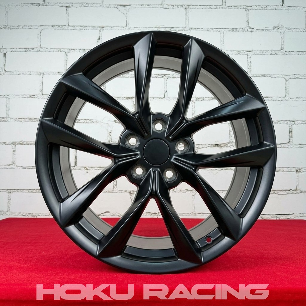 4X 18" 5X114.3 TSS style black 8.5J ET40 alloy wheels rims fit for Tesla Model 3