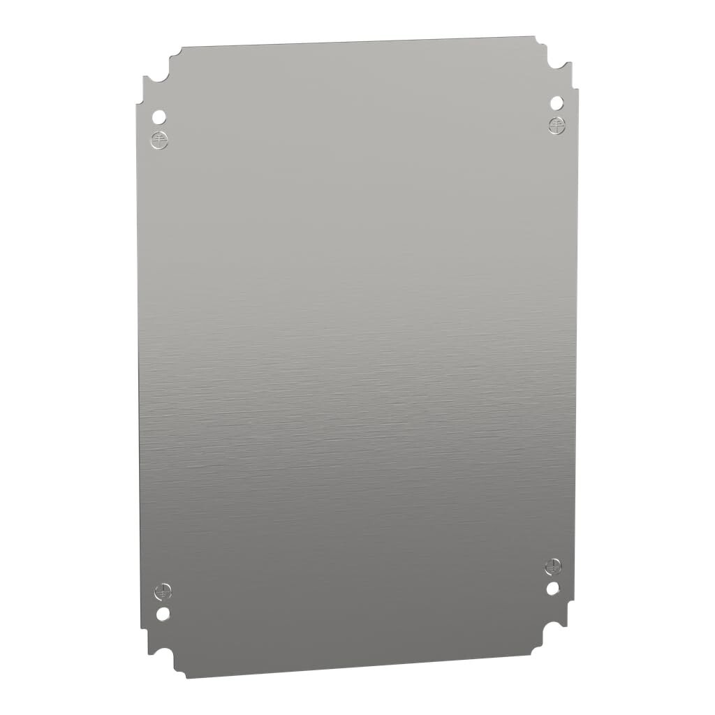 Schneider Electric NSYMM43 Montageplatte H400 x B300 mm aus verzinktem Stahl Neu