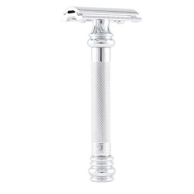 MERKUR | 38C HD Long Handle Barber Pole Safety Razor