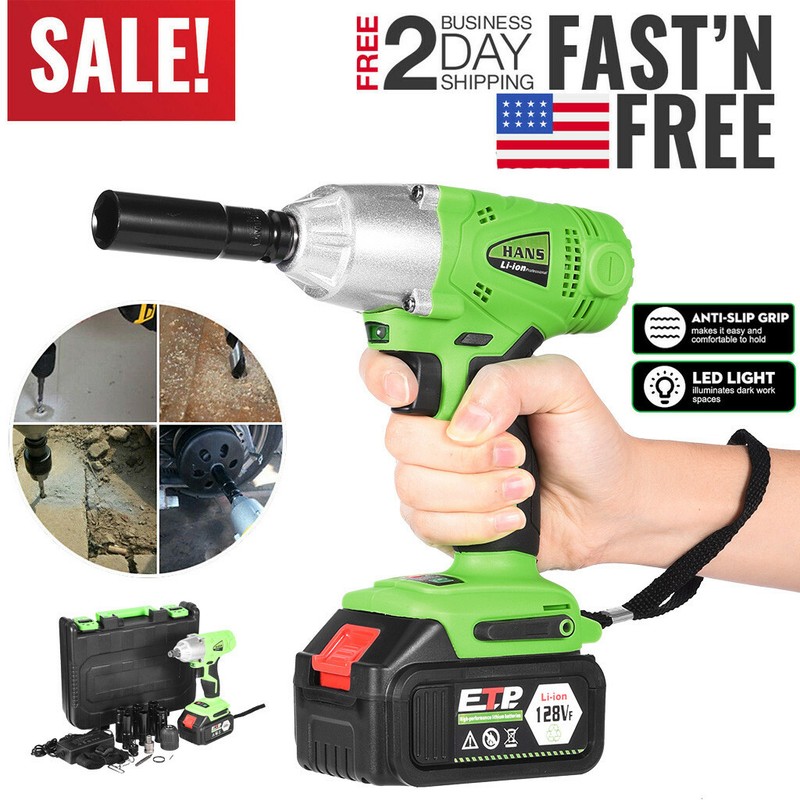 Купить Ударные гайковерты 1500mah brushless impact wrench torque rattle ...