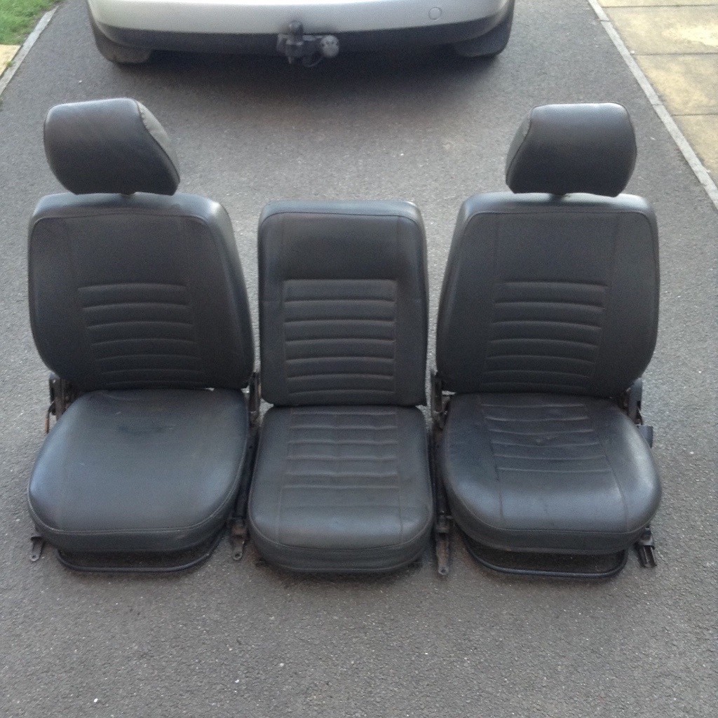 Land Rover defender front seats inc centre seat 90 110 in Bridport