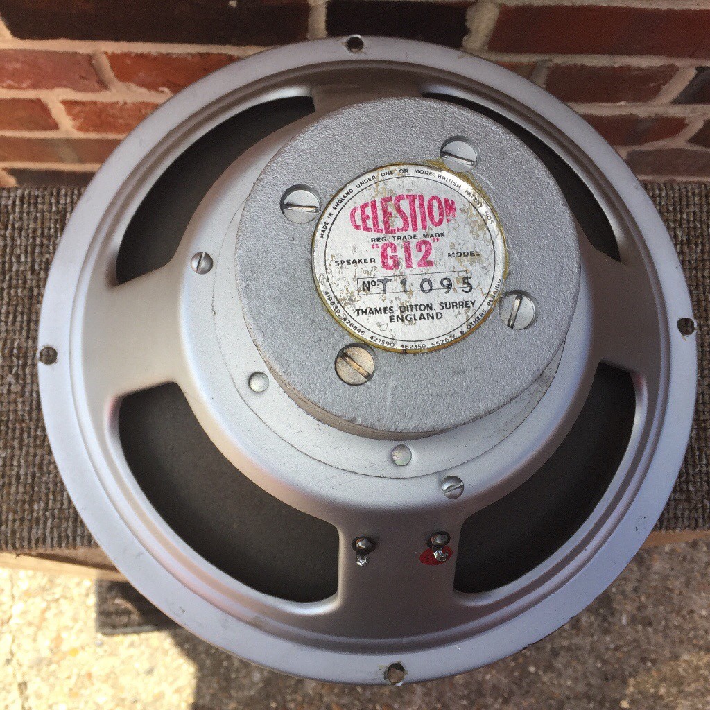 1964 Celestion Alnico G12 Speaker Excellent Condition in Chelmsford