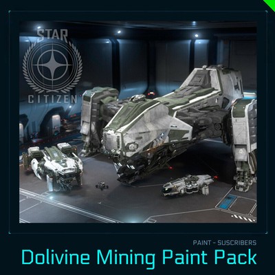 Dolivine Mining Paint Pack - STAR CITIZEN