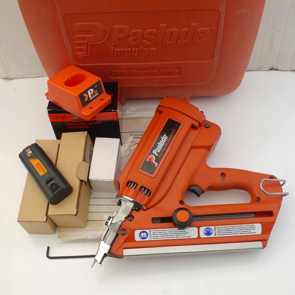 PASLODE IM350 FIRST FIX NAIL GUN. +12 MONTHS WARRANTY in Bracknell