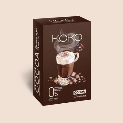 6X KOKO Cocoa Instant Mix Powder Drink Prebiotic Slimming Weight Control Hunger