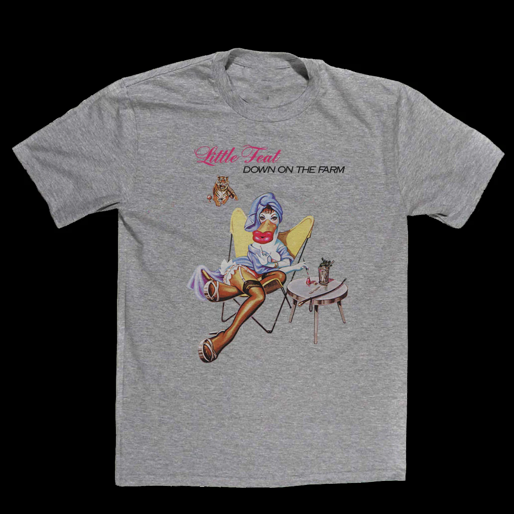 Down on the Farm Little Feat Gift For Fan Cotton Gray S