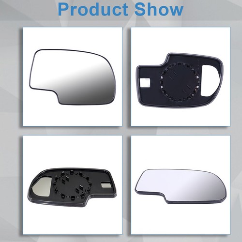Mirror Glass Right Hand Manual For 99-07 Silverado Sierra Passenger Side