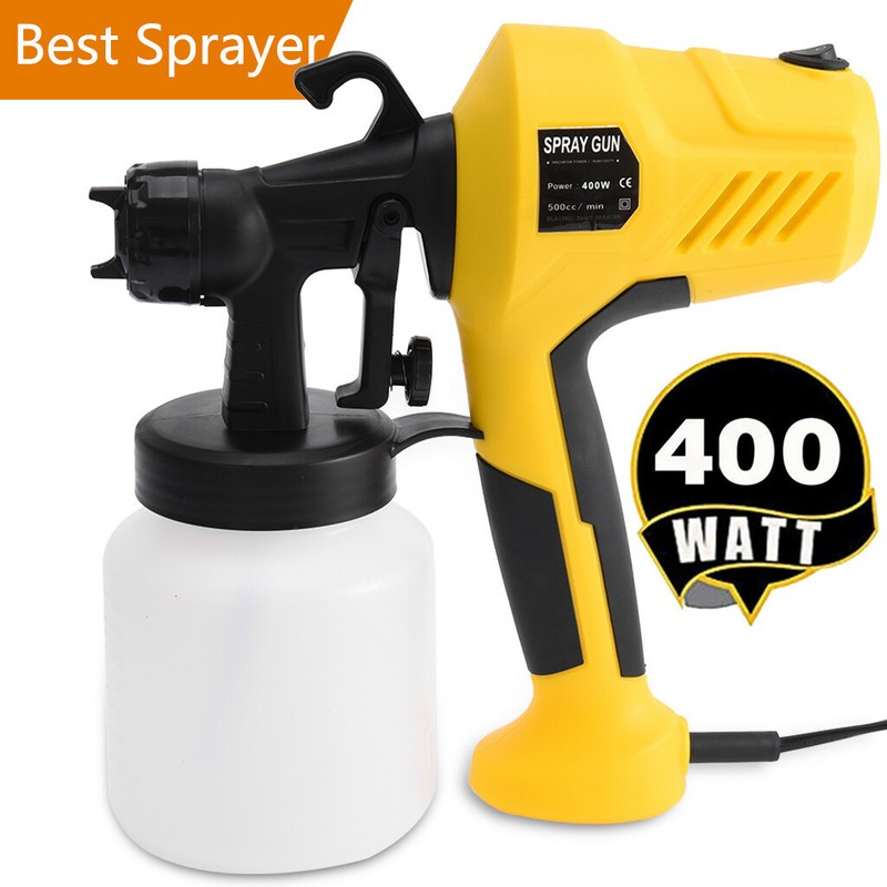 800ML Electric Handheld Airless Paint Sprayer Tool 400W