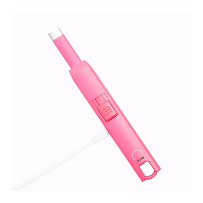 USB Candle Lighter Matte Hi Pink