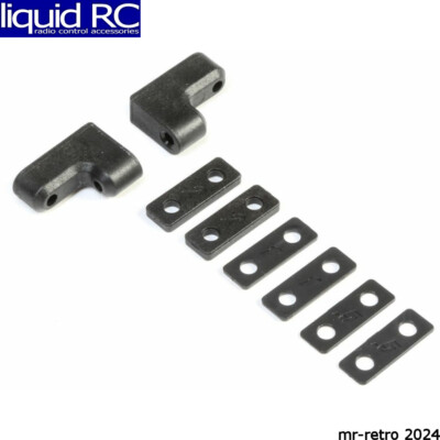 Team Losi Racing 231083 Servo Mounts: 22 5.0