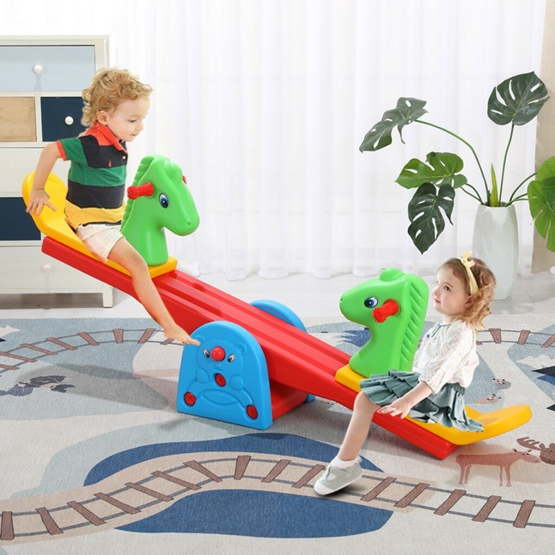 swing slide and seesaw set