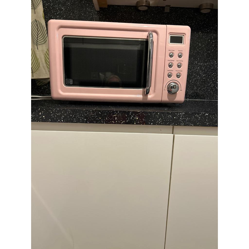 pink microwave for sale