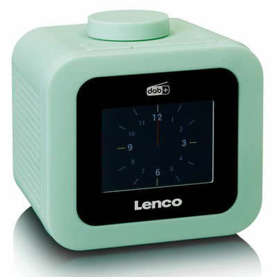Lenco CR-620 - Wekkerradio met DAB+ en AUX-uitgang - Grijs