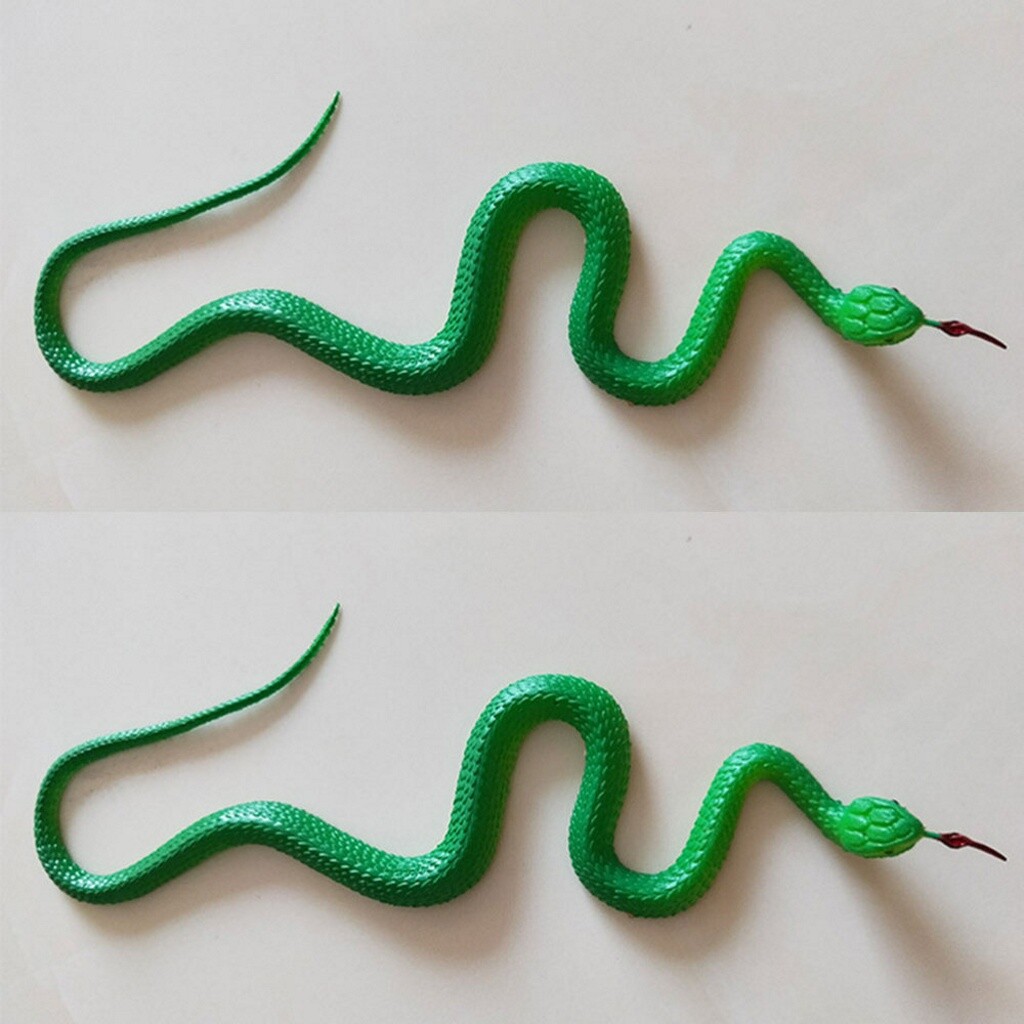 6PCS Artificial Snakes Soft Plastic Scary Snakes Trick Toy for April Fool's Day | eBay
